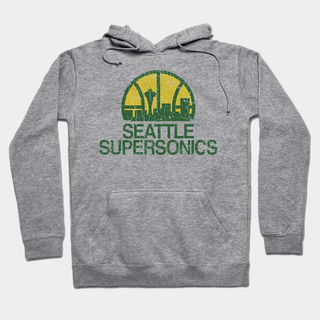 Seattle SuperSonics 1967 Hoodie by JCD666